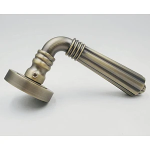Entrance door handle fire-proof door handle Bronze interior door handle
