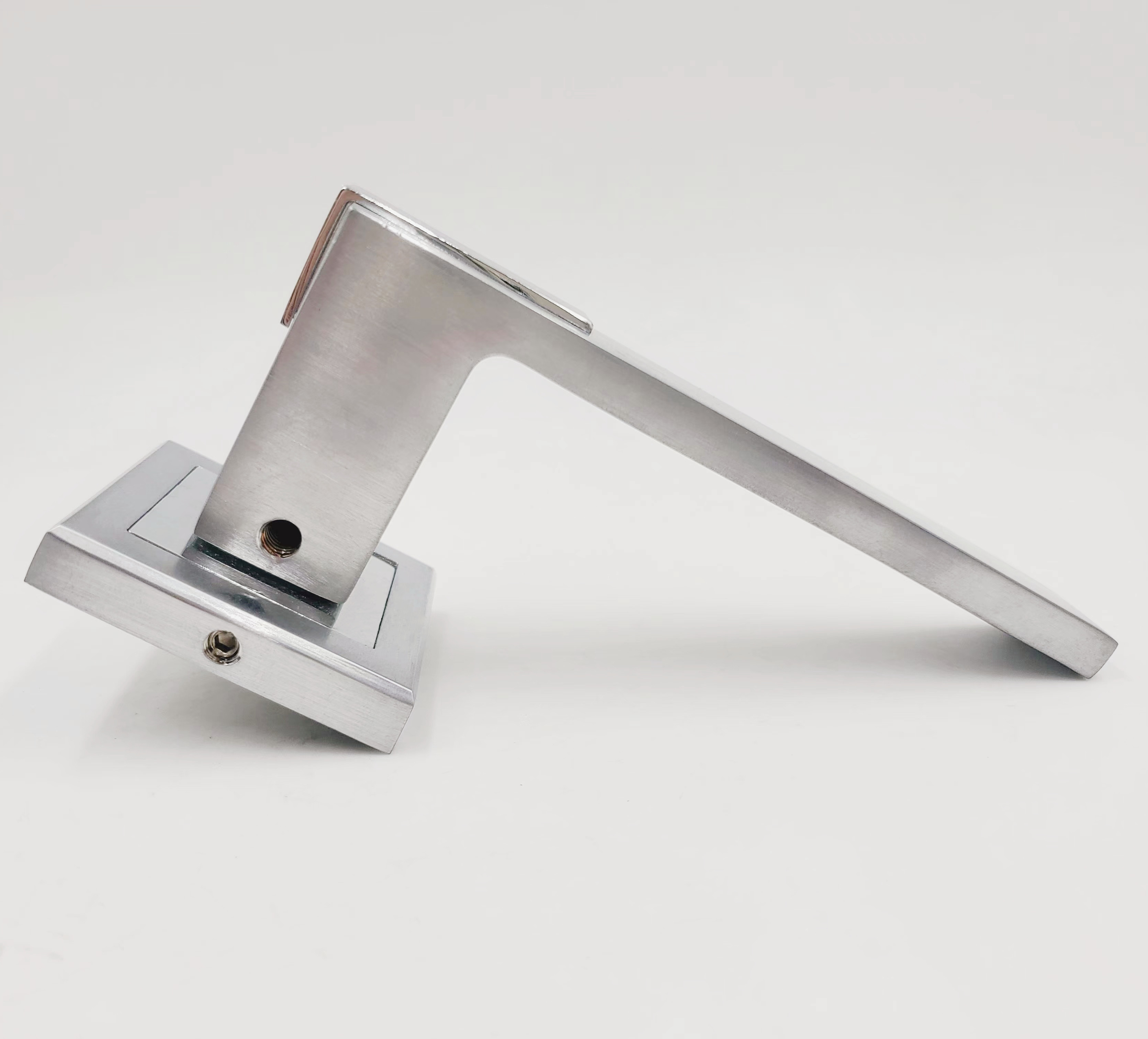 Building Mirror finished aluminum heavy duty wooden door handle lock bathroom glass door handle pull handles