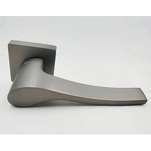 Internal black lever interior privacy lever set square interior door handle lever lock black bathroom handle lock