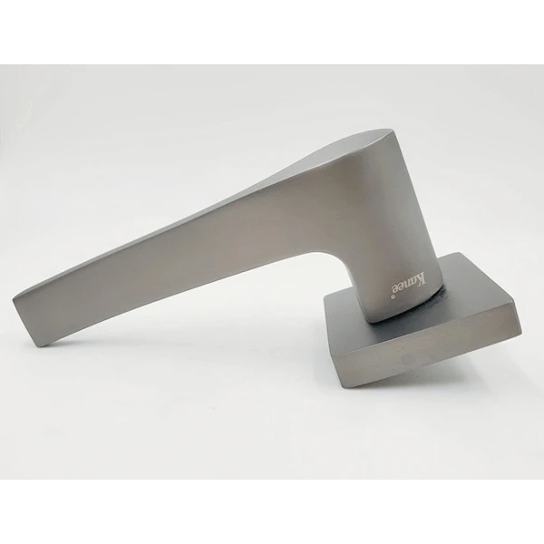 Internal black lever interior privacy lever set square interior door handle lever lock black bathroom handle lock