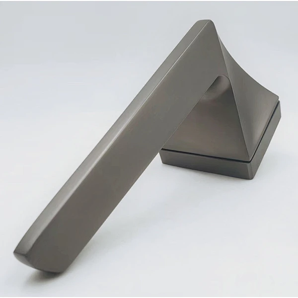 manijas de la puerta de zinc para la puerta de la puerta interior de acero moderna para manejar la puerta del juego de la puerta de arrastre