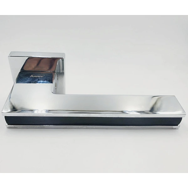 simple OEM Aluminum alloy polished Chrome Round fancy door handle
