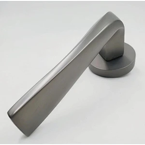 Matt With SN or GP color Zinc Alloy Interior Square Lever Luxury Door Handle Antique Door Handles