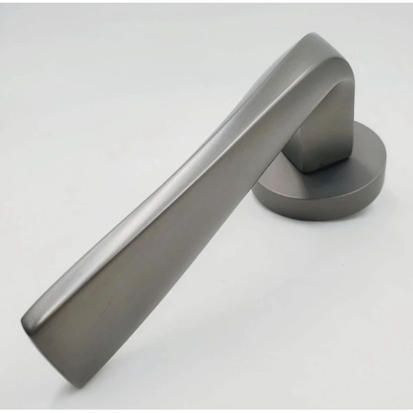 Matt With SN or GP color Zinc Alloy Interior Square Lever Luxury Door Handle Antique Door Handles