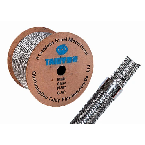 Helical Metal Hose with braid
