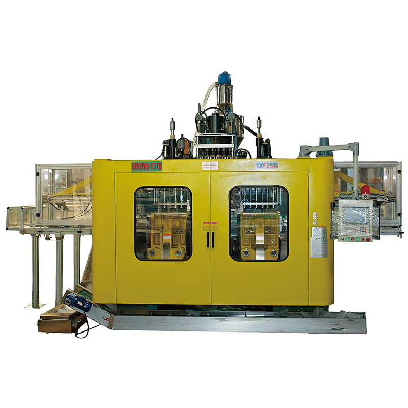 Efficient, precise plastic moulding machine for high-quality bottle production.