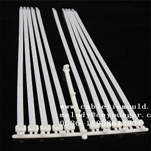 mould factory supply auto automotive parts sheet edge buckle push mount cable tie injection mould in molds city taizhou china