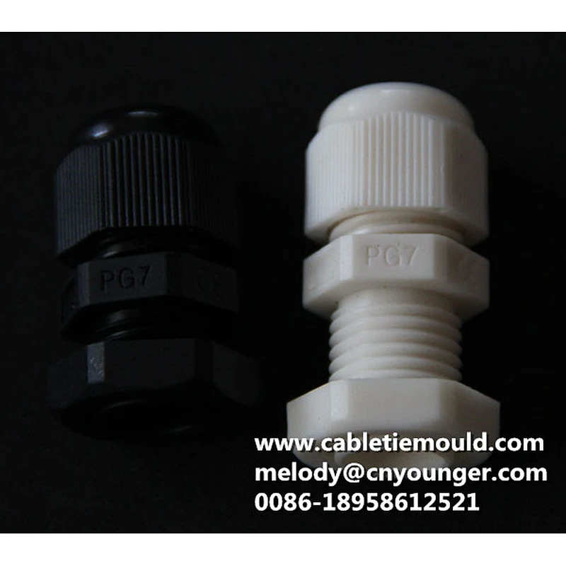 PG7 Cable Gland Making Machine / Cable Gland Mould / Cable Gland Injection Machine CE / PG / M