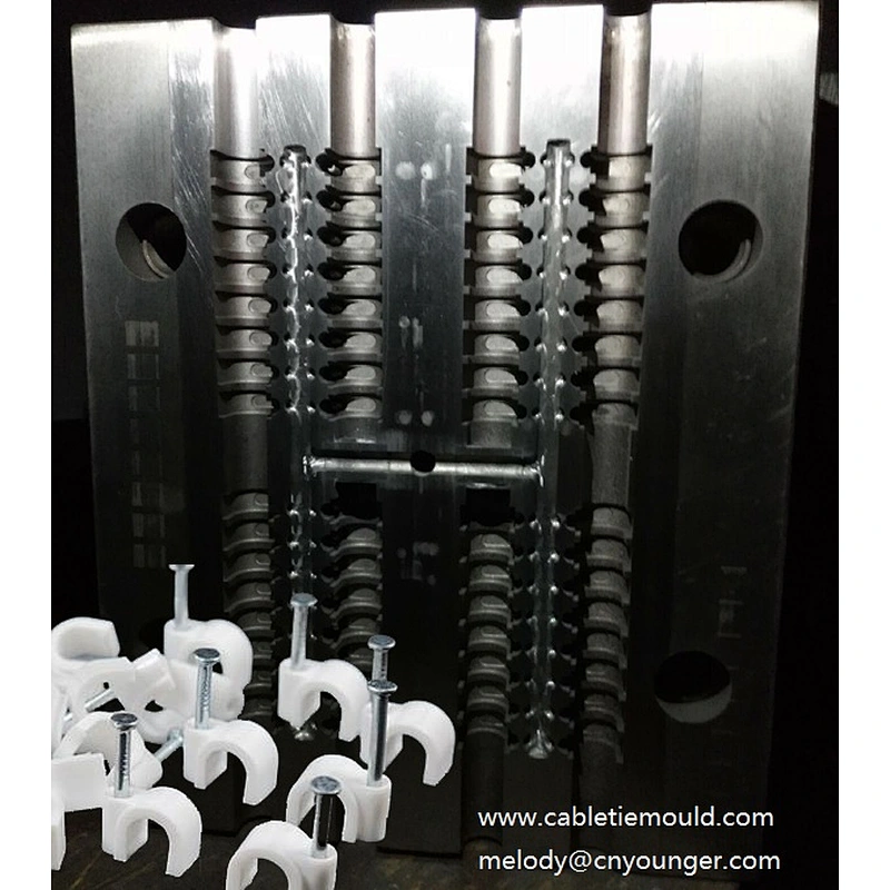 Nail Cable Clip Injection Mould