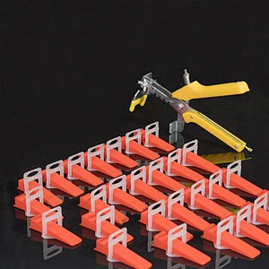 Plastic tile leveling system/clips and wedges ceramic tile leveling /install tools tile leveling system spacer mould