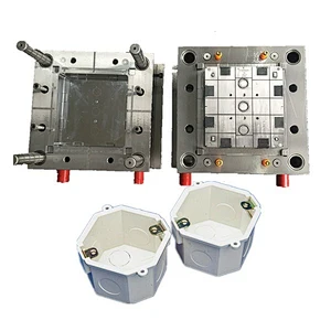 Plastic Injection Electric Switch Box Mould Electrical Junction Box Injection Mould