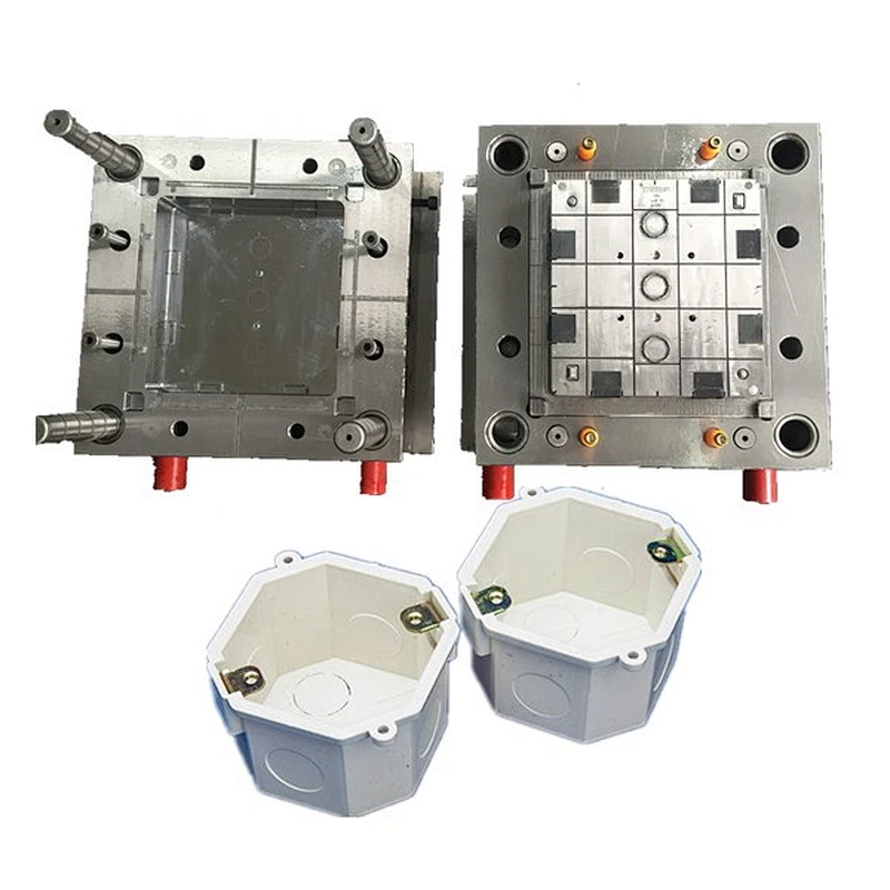 Plastic Injection Electric Switch Box Mould Electrical Junction Box Injection Mould