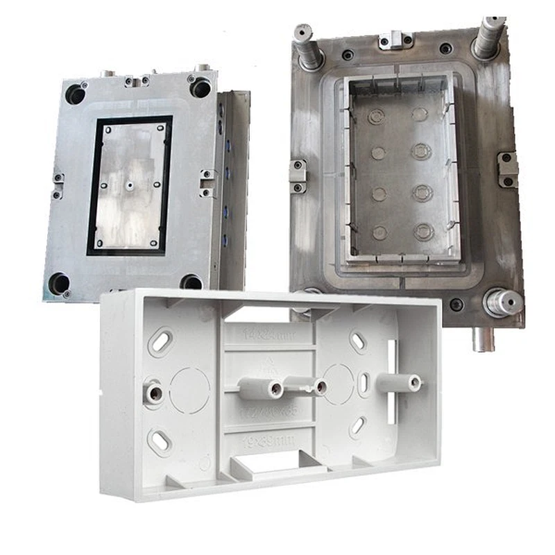 Plastic Injection Electric Switch Box Mould Electrical Junction Box Injection Mould