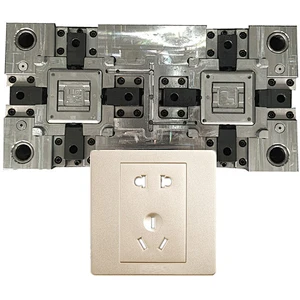 wall switch panel plastic injection mould