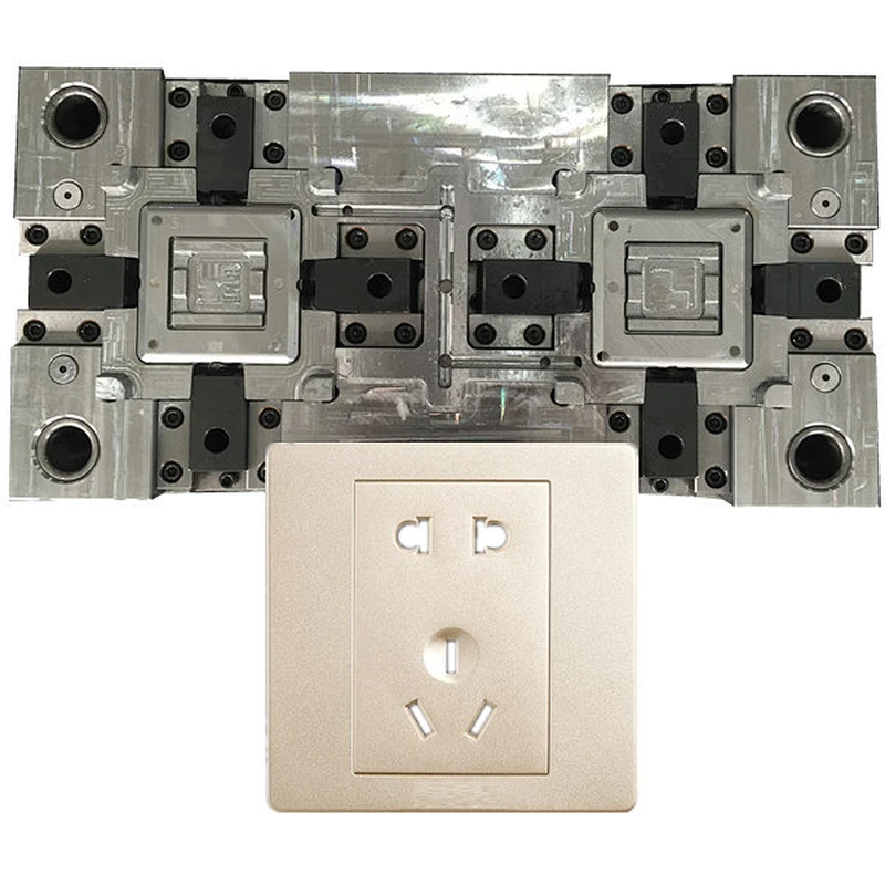 Customized high quality electrical switch socket plastic injection mould