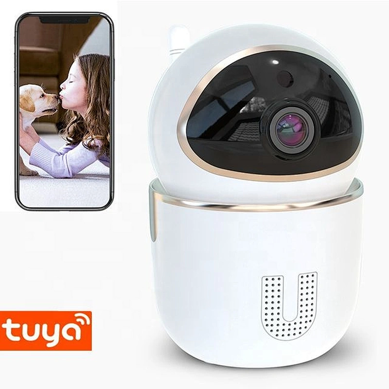 Tuya 1080P Two way audio indoor PTZ IP camera auto tracking smart wifi camera