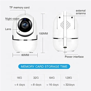1080P PTZ Tuya IP camara smart wifi camera