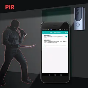1080P Tuya doorbell WiFi Wireless low power Smart security Visual Ring Video Doorbell Camera with night vision for smart home security