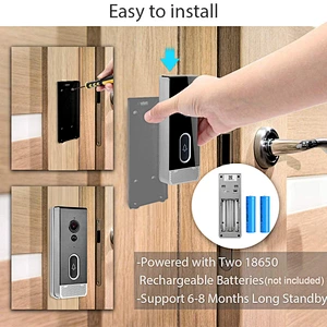 1080P Tuya WiFi Wireless Outdoor IP65 Smart Video Doorbell
