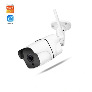 Tuya Smart 1080P Two Way Audio Outdoor Waterproof Night Vision WiFi Wireless Home Security Cloud Storage Bullet IP camera