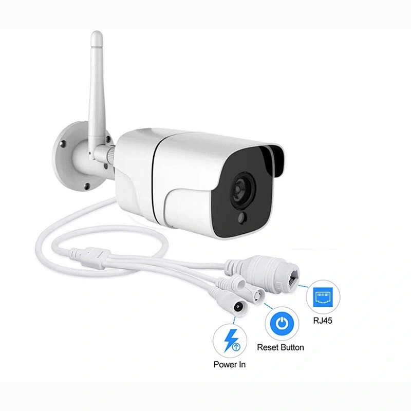 Tuya Smart 1080P Two Way Audio Outdoor Waterproof Night Vision WiFi Wireless Home Security Cloud Storage Bullet IP camera