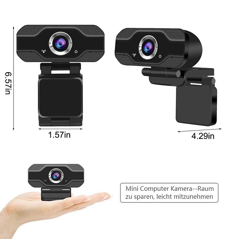 HD 1080P USB Smart Meeting Broadcast Live Video Webcam