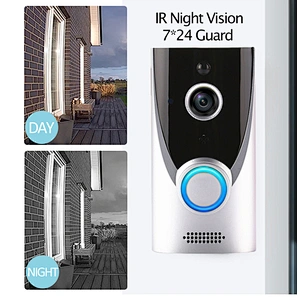 Tuya Wireless WiFi Video Doorbell Smart Security Wifi Door Bell Ring Camera,tuya wireless wifi video doorbell smart security wifi door bell ring camera