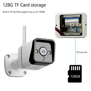 Tuya Solar Power outdoor Waterproof IP67 Wireless WiFi 1080P IP network Camera for home security