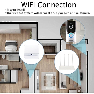 Tuya Wireless WiFi Video Doorbell Smart Security Wifi Door Bell Ring Camera,tuya wireless wifi video doorbell smart security wifi door bell ring camera