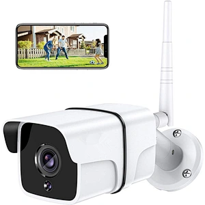 Tuya Smart 1080P Two Way Audio Outdoor Waterproof Night Vision WiFi Wireless Home Security Cloud Storage Bullet IP camera
