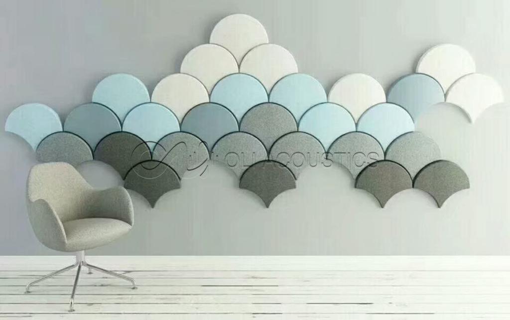 decorative sound absorbing wall panels