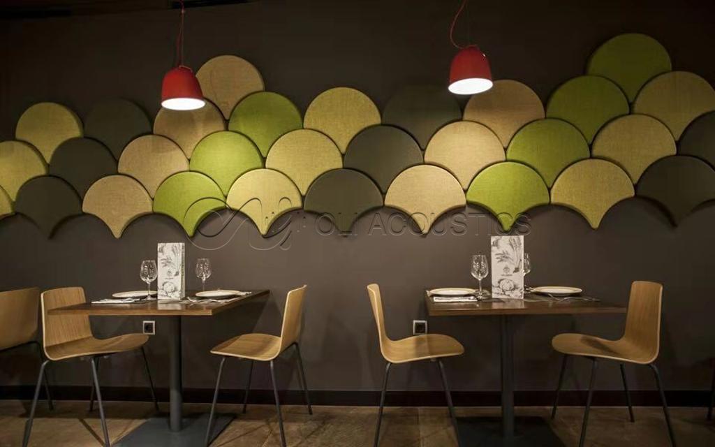 decorative sound absorbing wall panels