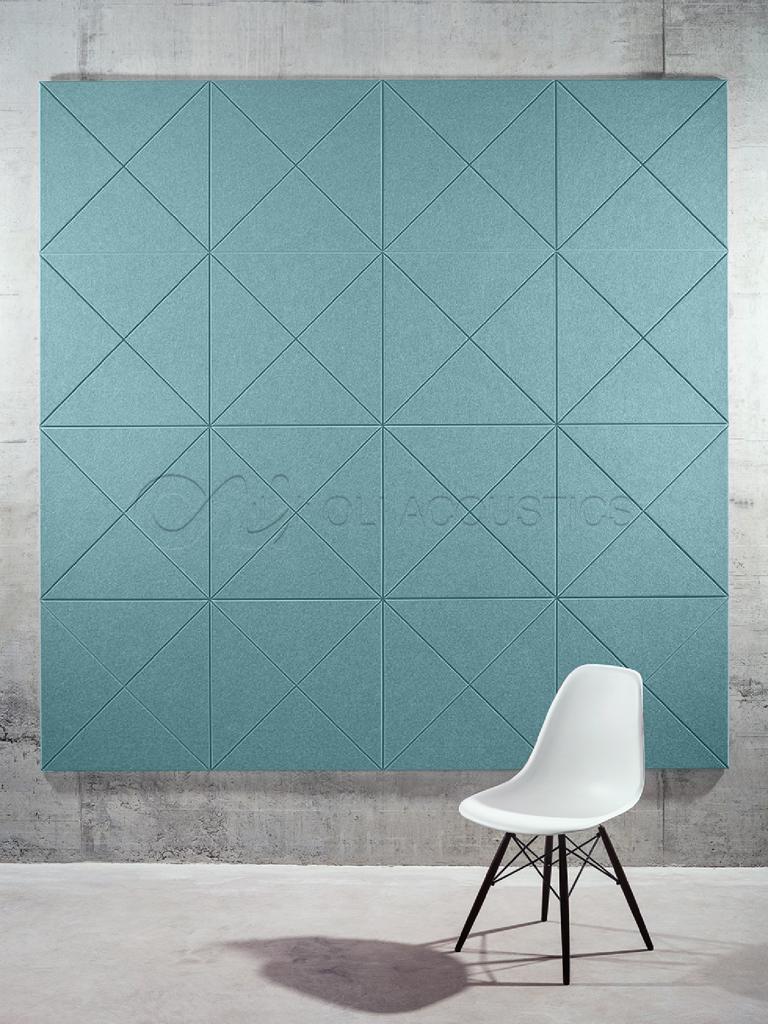 project reference for polyester fiber acoustic panel
