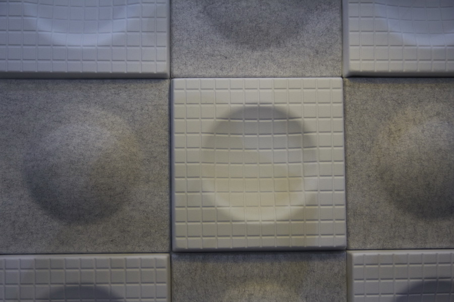 detail for acoustic wall panels decorative