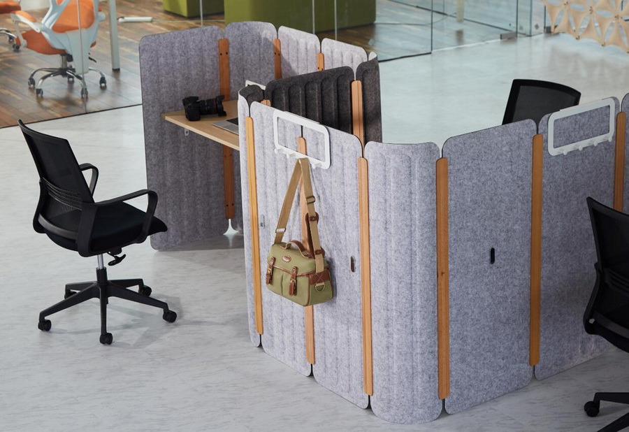 project reference for Acoustic Desk Dividers