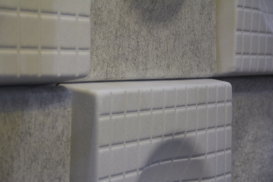detail for acoustic wall panels decorative