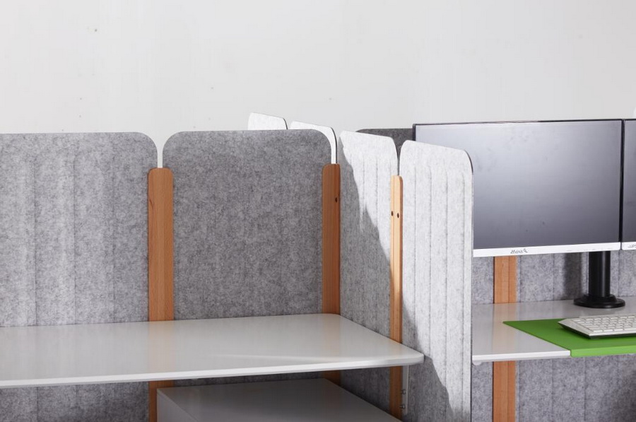detail for Office Desk Dividers