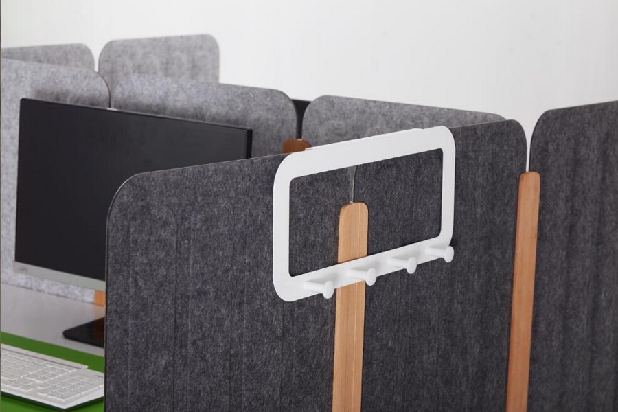 detail for Office Desk Dividers