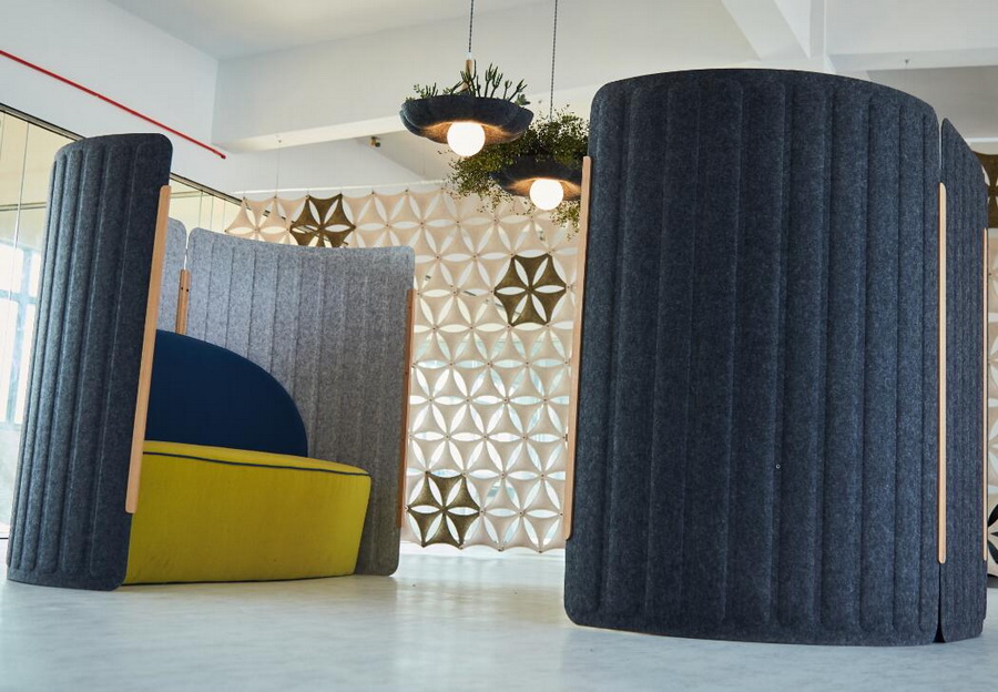detail for office partitions free standing