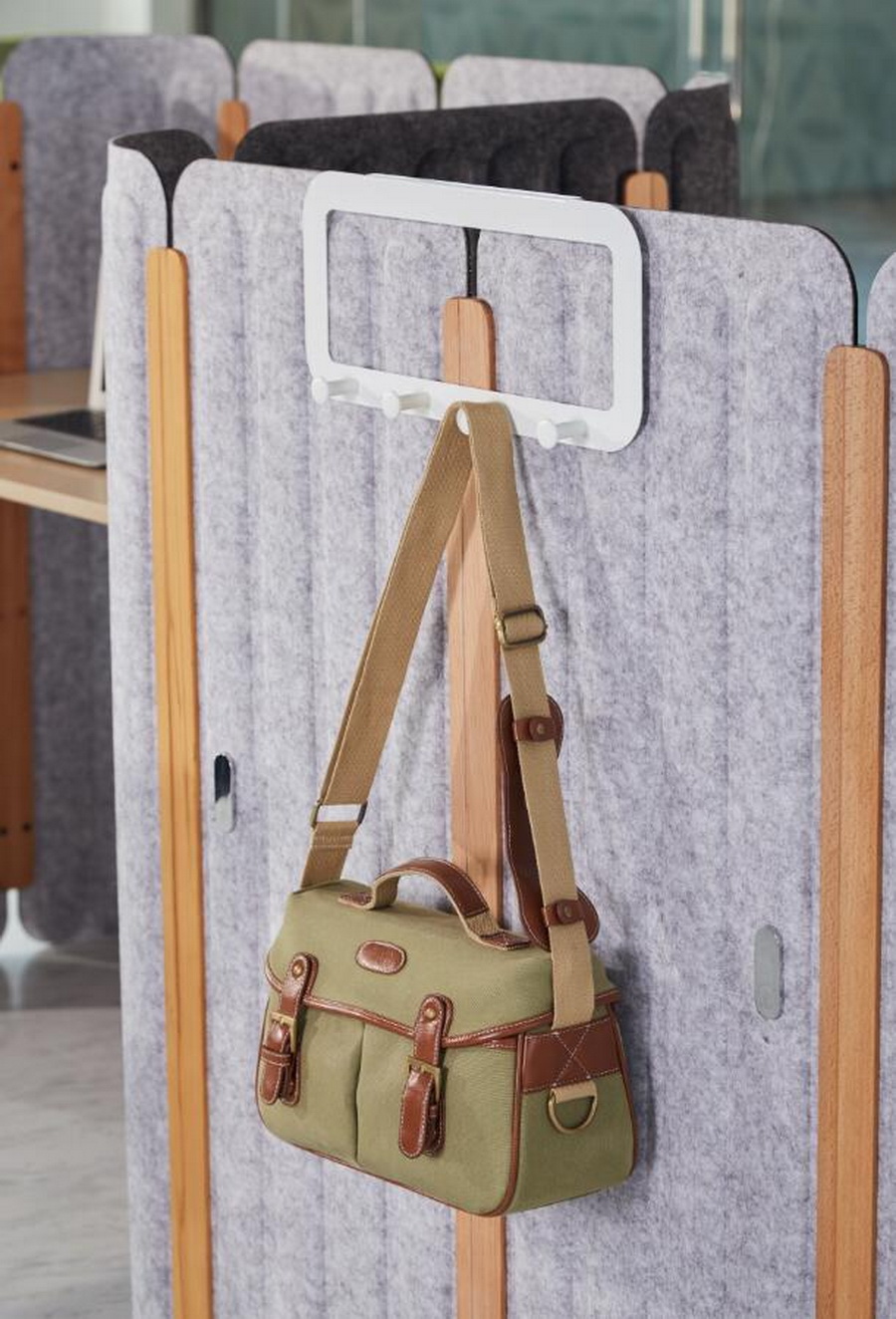 detail for Acoustic Desk Dividers