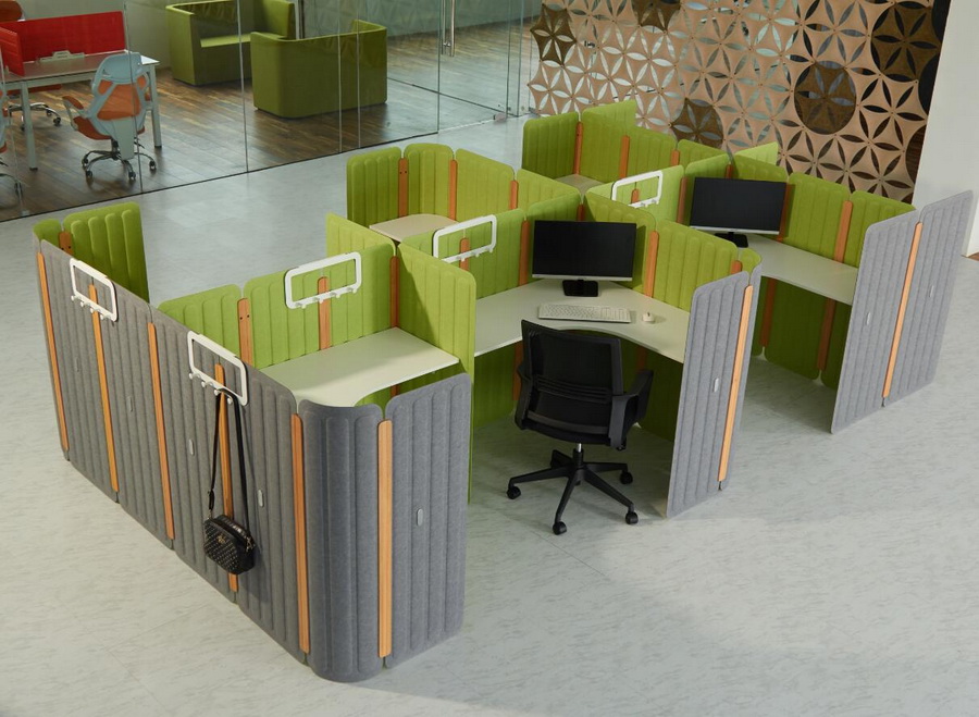 six seats for office desk dividers