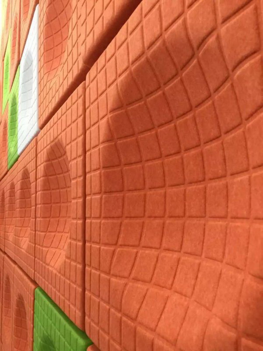 detail for acoustic wall panels decorative