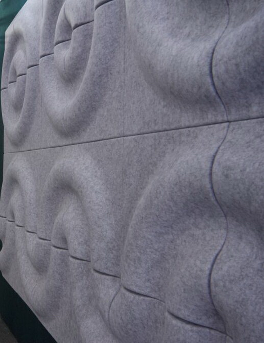 detail for acoustic wall panels decorative