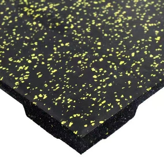 Optional Size Recycled Rubber Gym Flooring For Gym
