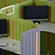 six seats desk divider