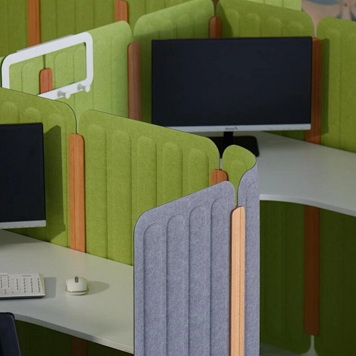 six seats desk divider