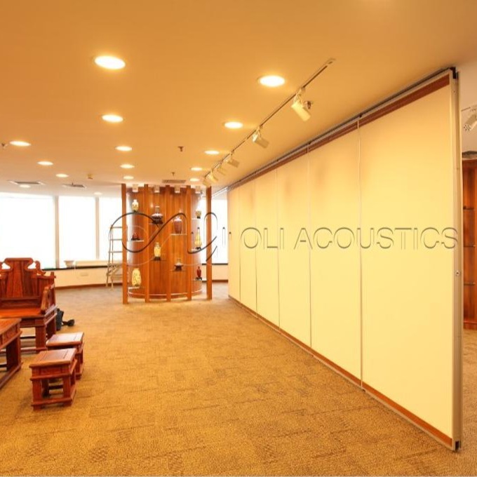 100mm White Soundproof Movable Partition Wall For Office