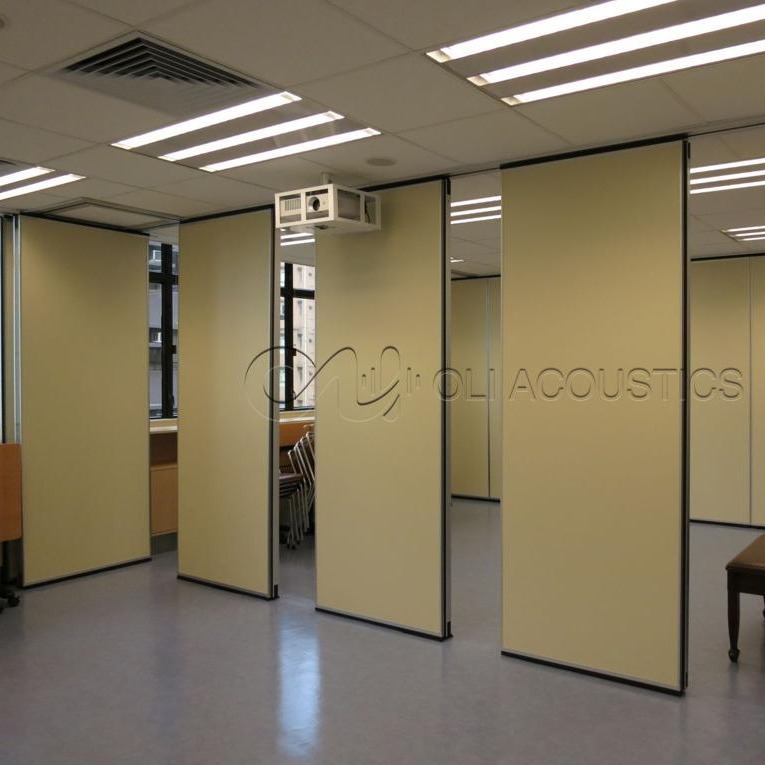 65mm Beige Moveable Partition Wall For Meeting Room
