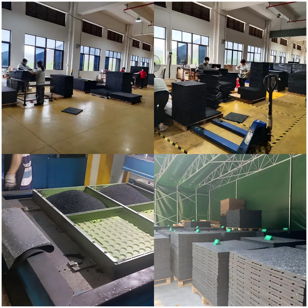 factory for rubber gym flooring