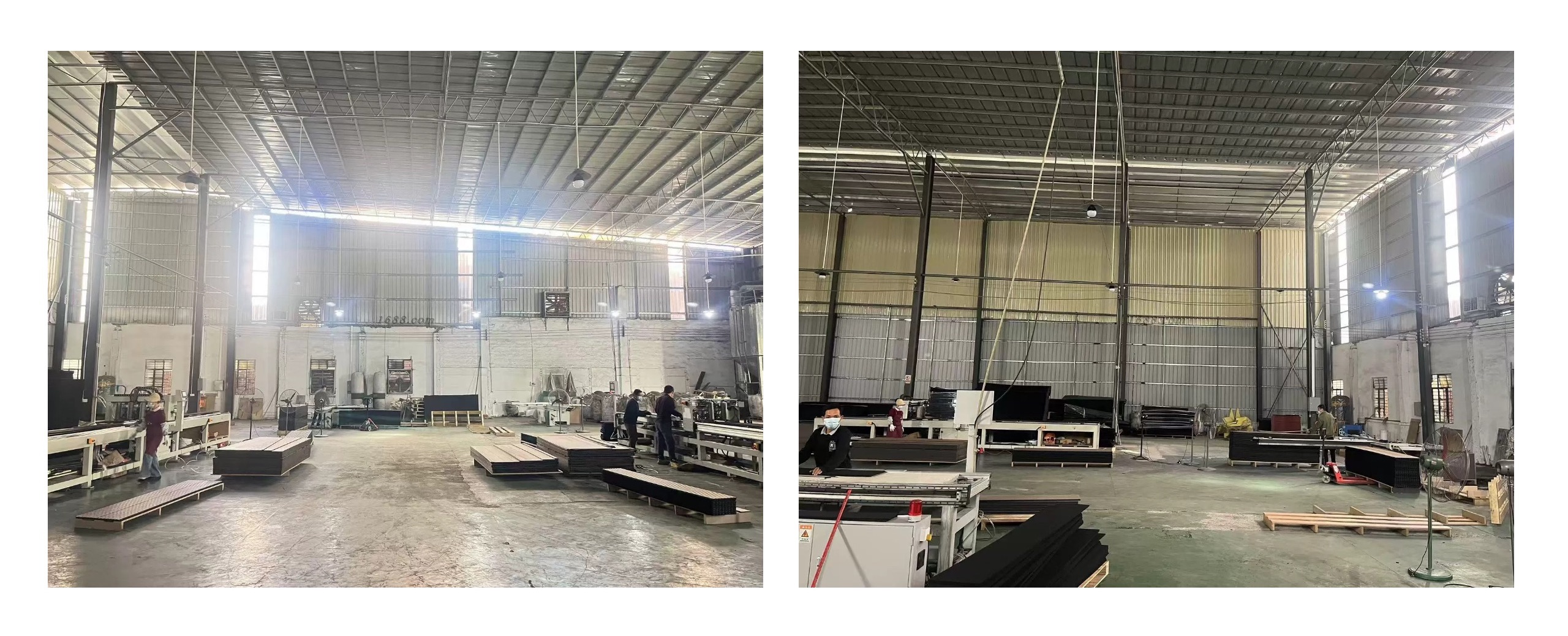 factory for white oak slat wall